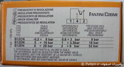 پرشر سوییچ فانتینی FANTINI